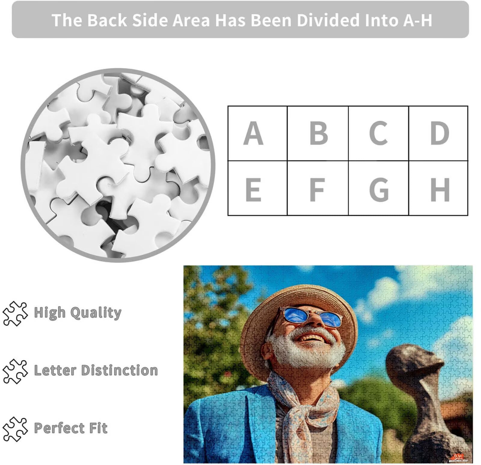 Puzzle Personalizado con Foto Personalizado con Foto Rompecabezas Personalizada con Imagen HD, Texto o Nombre Navidad Halloween Día del Niño Juegos de Inteligencia Regalos para Niños Amigos C-3287