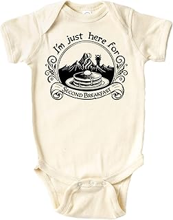I'm Just Here For Second Breakfast Shirt | 100% Cotton | Availabe in Toddler Shirt or Onesie