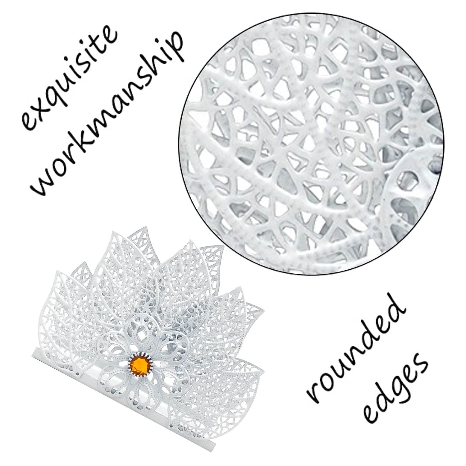 Porte-serviettes En Papier Acier Inox - Design Diamant - Pour Cuisine, Restaurant, Extérieur - Fixation Murale
