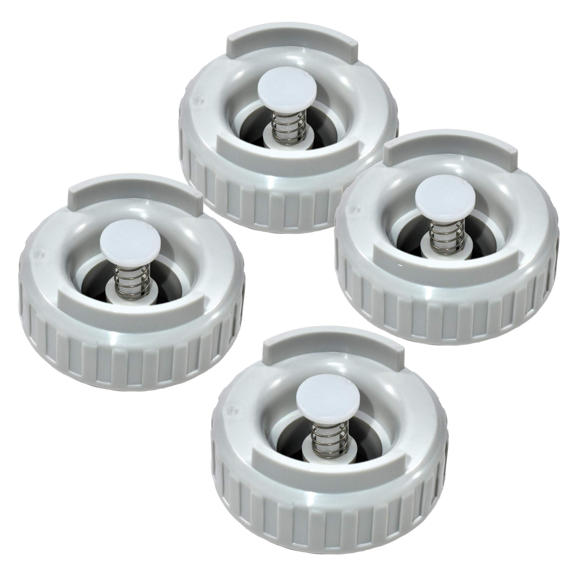 HQRP 4-Pack Bottle Valve Cap Compatible with Emerson MoistAir 1305 HC13030 HD1202C1C HD1300 HD13000 HD13002 HD13003 HD130000 HD1303 HD13030 HD1305 HD13050 HD1305D HD13W1 Humidifiers