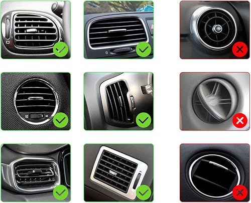 Miniatura 73 de 20 ribetes decorativos para aire acondicionado, universales, impermeables, flexibles, accesorios para interior de automóvil para la mayoría