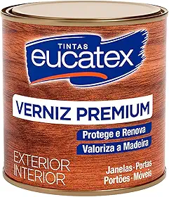 Verniz Marítimo Brilhante para Madeira, 225ml, Proteção UV
