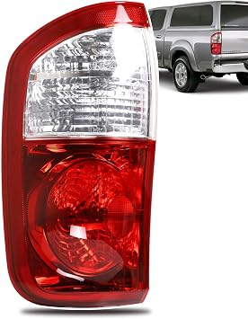 Tail Light Compatible With 2004 2005 2006 Toyota Tundra Driver Side | Crew and Double Cab,Taillight,Rear light,Replace TO2800153 815600C040