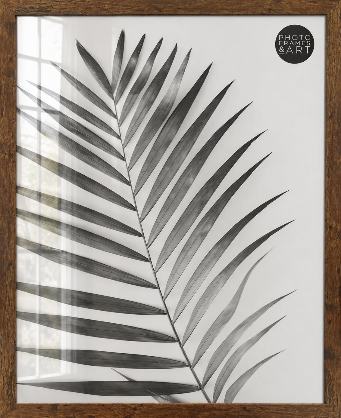 pf+a REAL GLASS 40x50cm Rustic Effect Poster Frame
