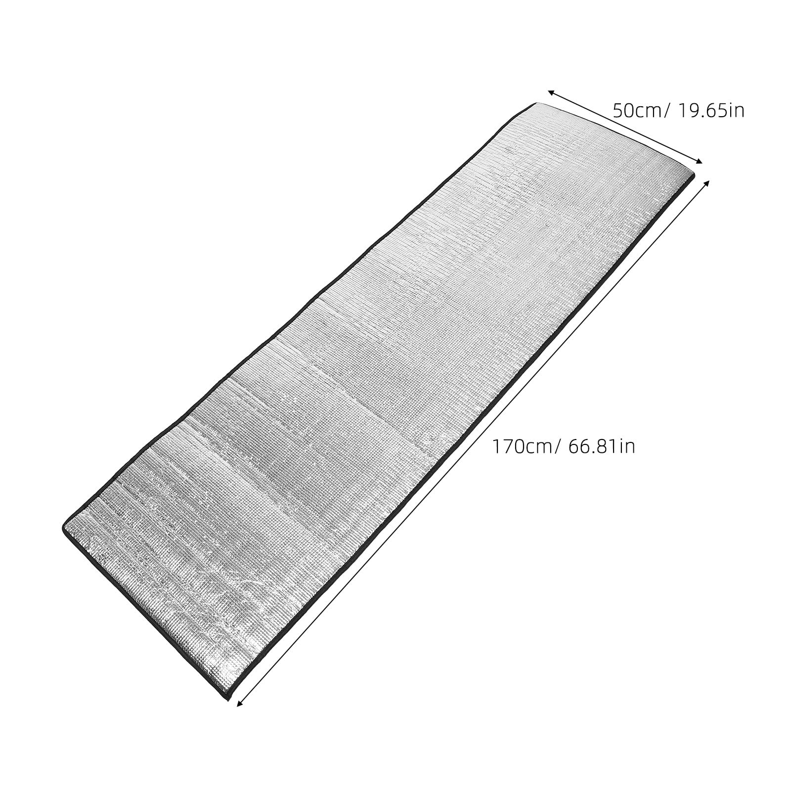 Kühlschrankabdeckung: Wärmedämmplatte – Sonnenschutzabdeckung aus Aluminiumfolie – Schutz für Kühlschränke/Gefrierschränke, Getränkeschränke, 170 x 51 cm