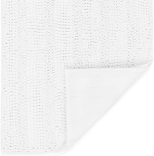 Miniatura 30 de Tafts - Alfombra de baño de lujo ultrasuave y afelpada, de microfibra de chenilla, absorbente, antideslizante, lavable a máquina, decoración