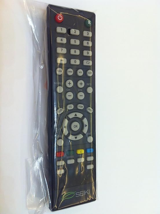 Seiki Remote for Seiki TV LC-32GC12F LC-46G68 SC552GS SE65FY18 SE60GY24 SE65JY25 SE19HT01 SE40FY19 SE50UY04 LE-46GCA LE-55G77E SE55UY04 SC22HY07