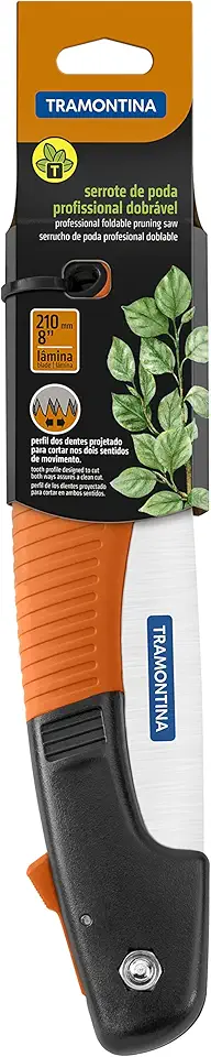 Tramontina Serrote Profissional Dobrável, Cabo Plástico 8"