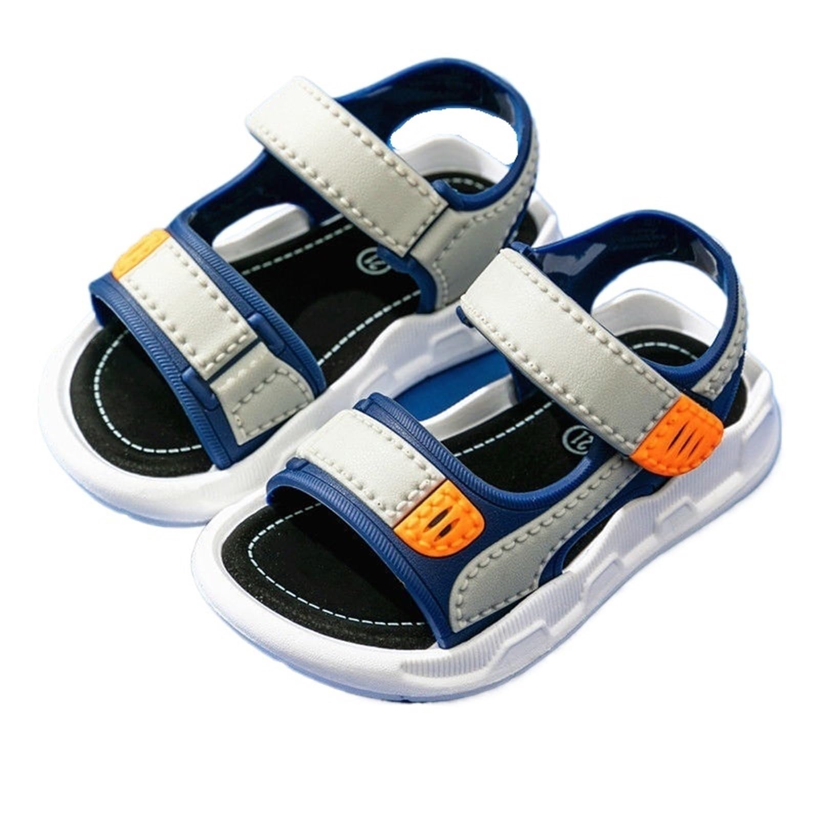 Sandalias para chicos antirrozaduras con suela suave para evitar resbalones