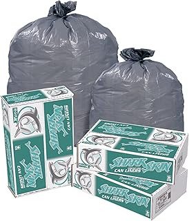 Pitt Plastics Shark Skin Linear Low Density Can Liners Pit RX653XG