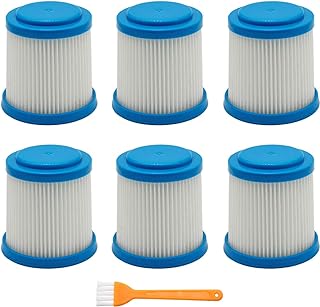 Lemige 6 Packs VPF20 Replacement Filters for Black and Decker Smartech Pet 2-in-1 Stick Vacuum