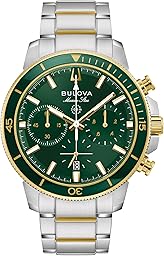 Bulova Men's Marine Star Series C Two-Tone Stainless Steel 6-Hand Chronograph Quartz Watch