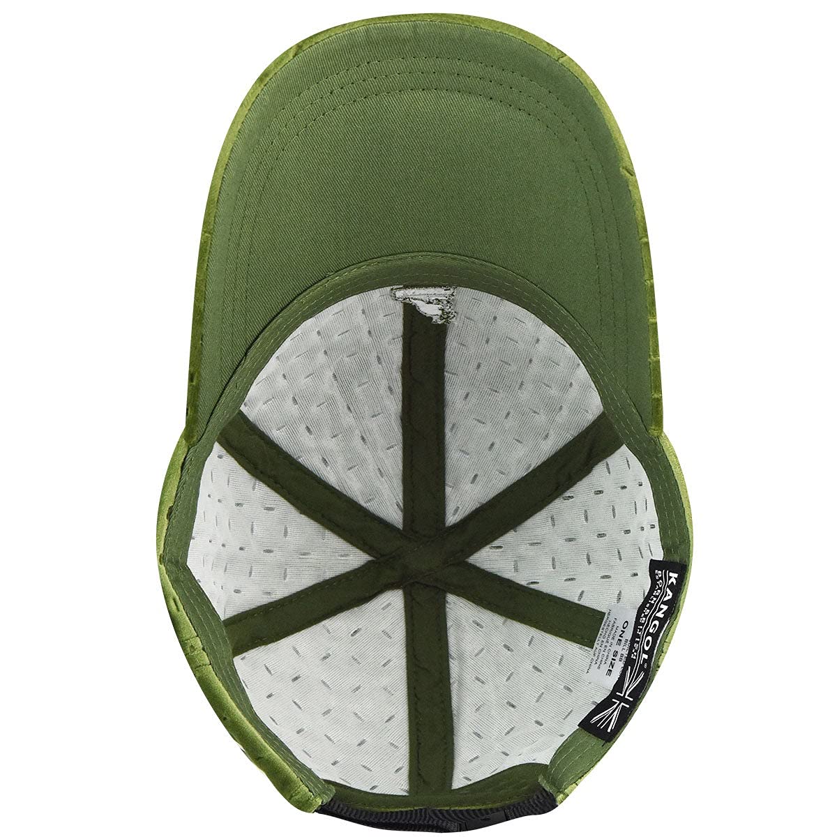 Kangol Dash Quilted Long Bill Cap Basecap Baseballcap Curved Brim Damen/Herren - mit Schirm Herbst-Winter Winter