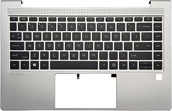 Laptop Keyboard Compatible for HP ProBook 440 G10 US Layout Backlit N42405-001 Palmrest Upper Cover Case JER4BX8TTATP00
