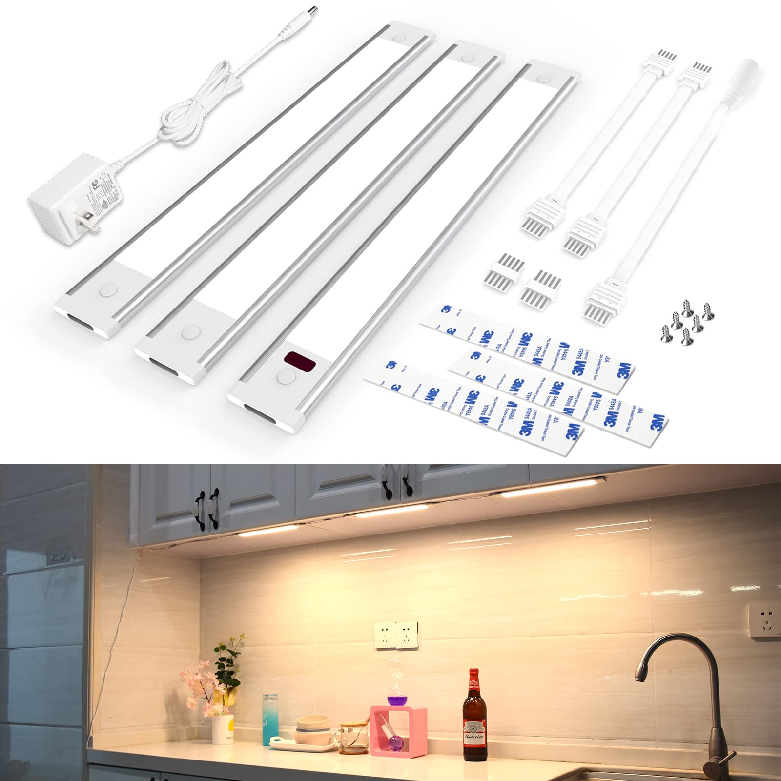 Buy Under Lights Plug In, wobsion Hand Wave Sensor Under