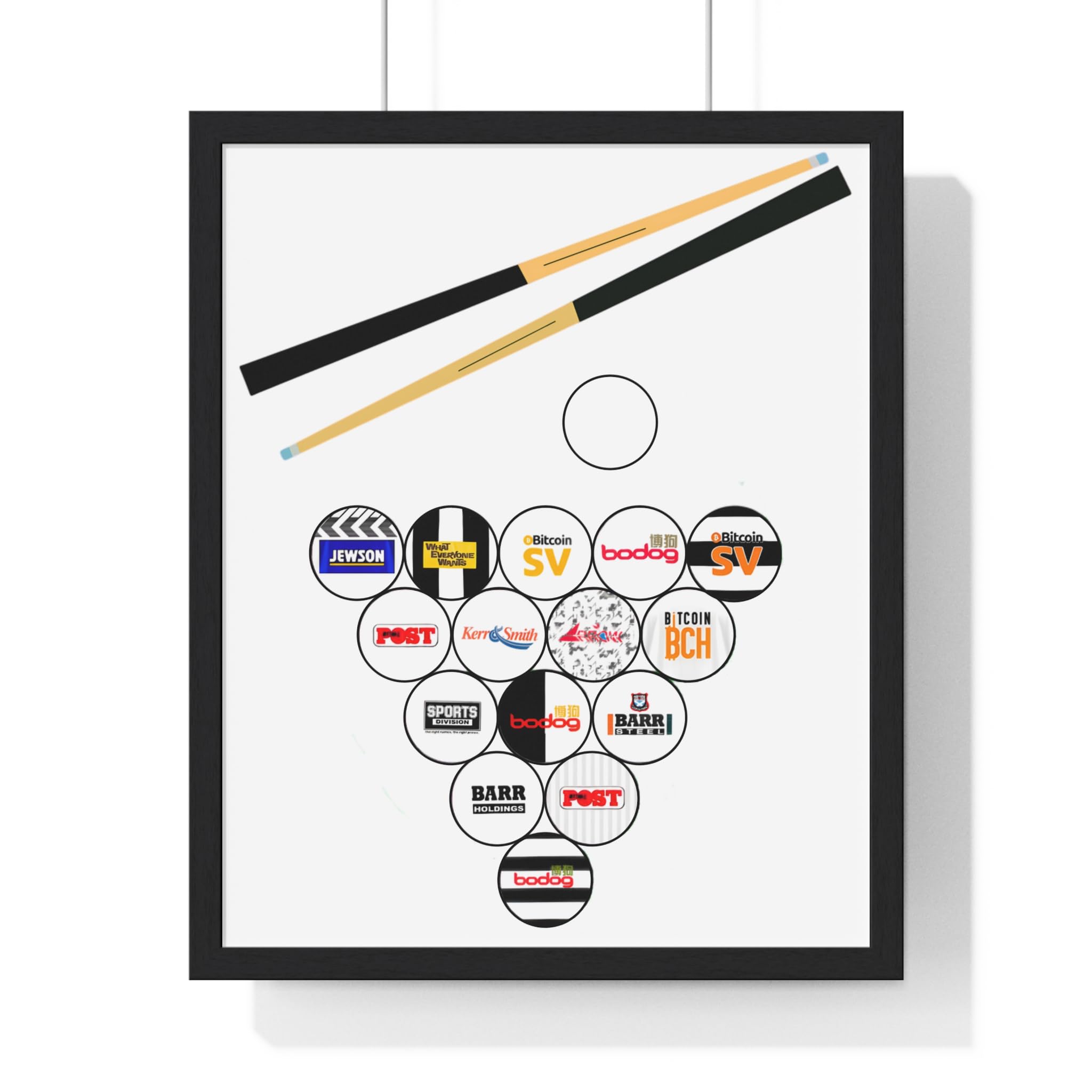 Ayr United Poster - Ayr United Print, Ayr United Retro, Ayr United Kits, Ayr United Snooker Balls (9 x 11 inches (Vertical))