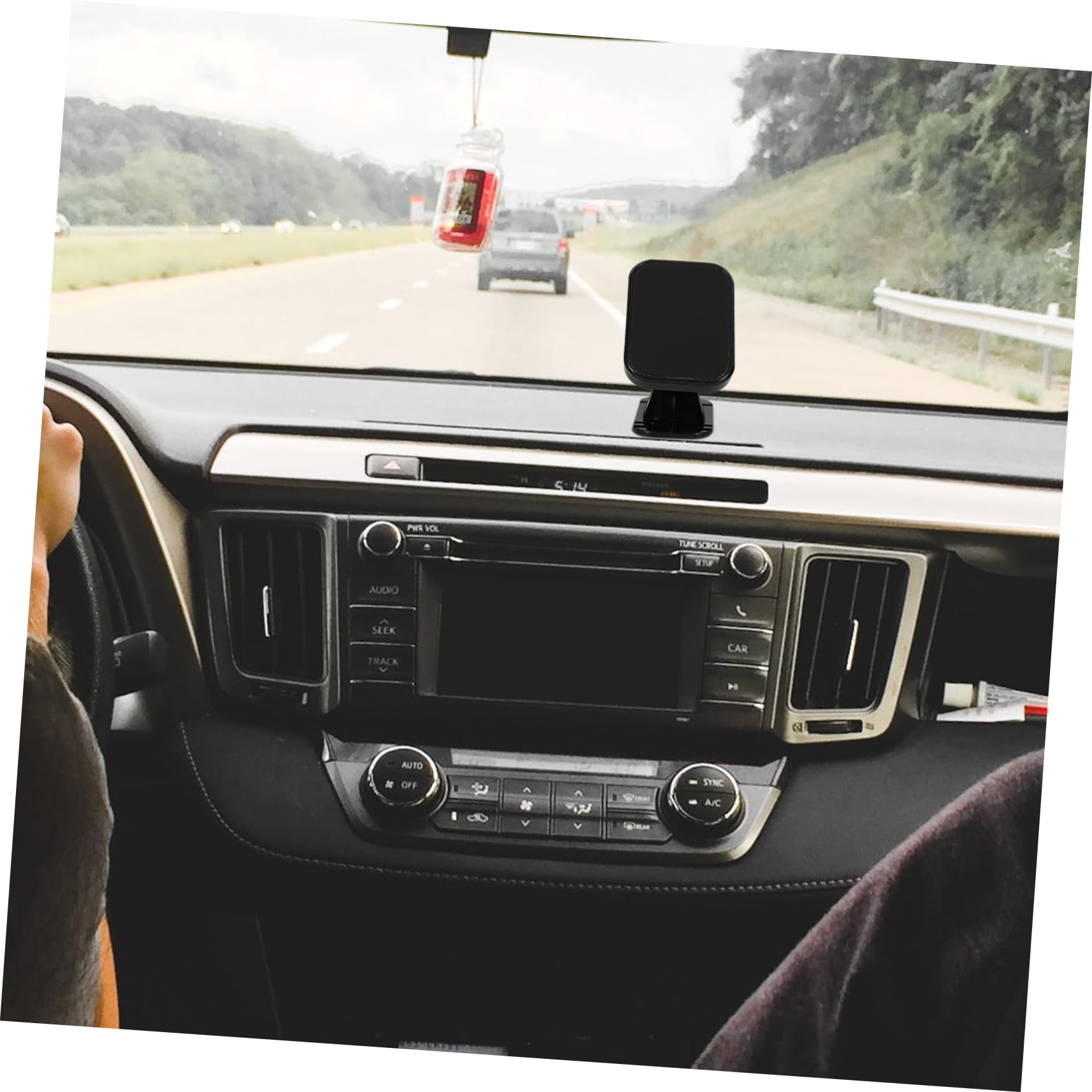 jojofuny 5 Piezas Soporte para teléfono de Coche Soporte magnético para teléfono de Coche Soporte de teléfono de magnético de rotación Soporte de telefono para imanes
