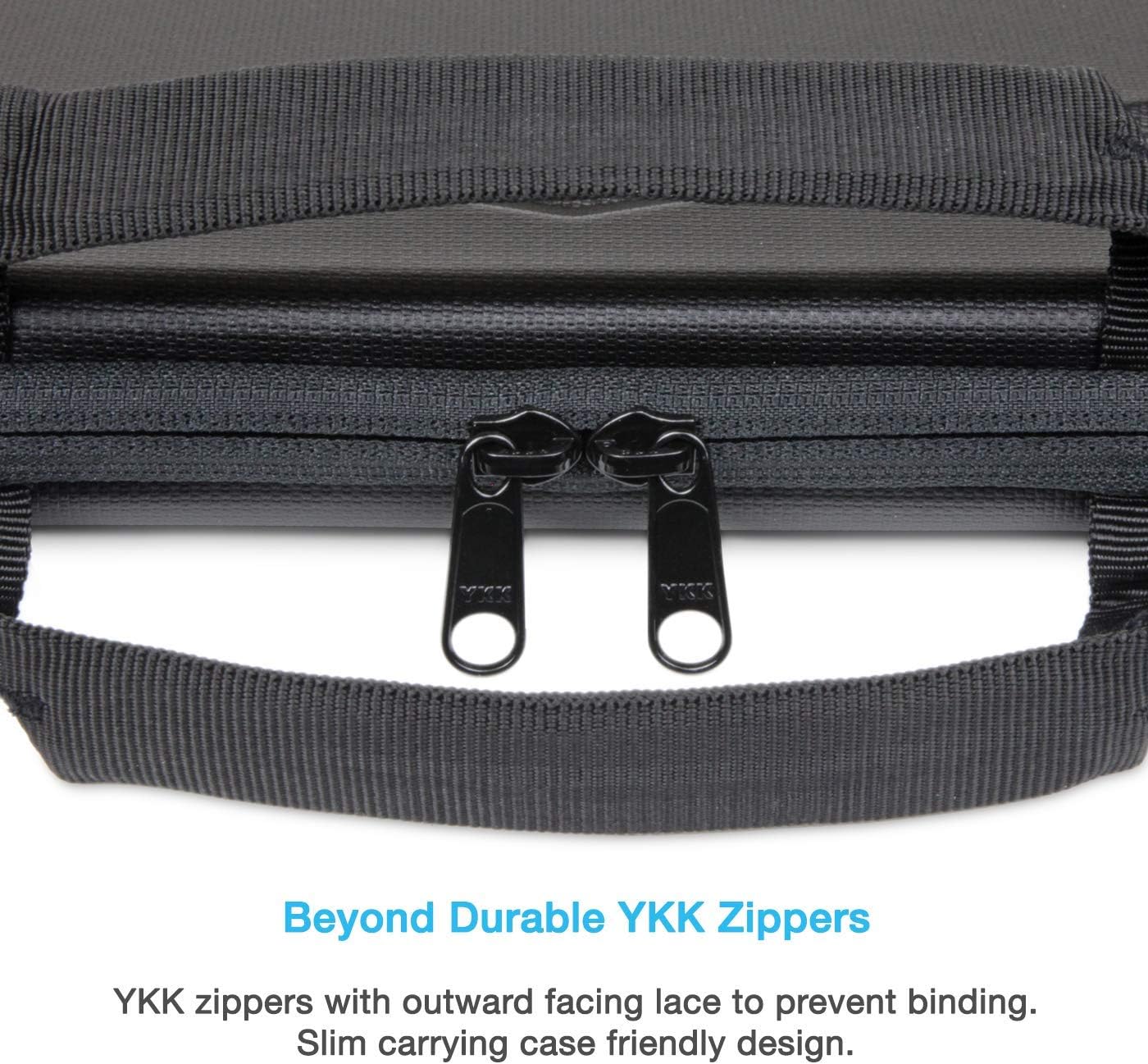 Cyber Acoustics Work-in Laptop Case with Handle for 11-11.6 Inch Chromebook, Ultrabook and Notebook. (MR-CB1103)