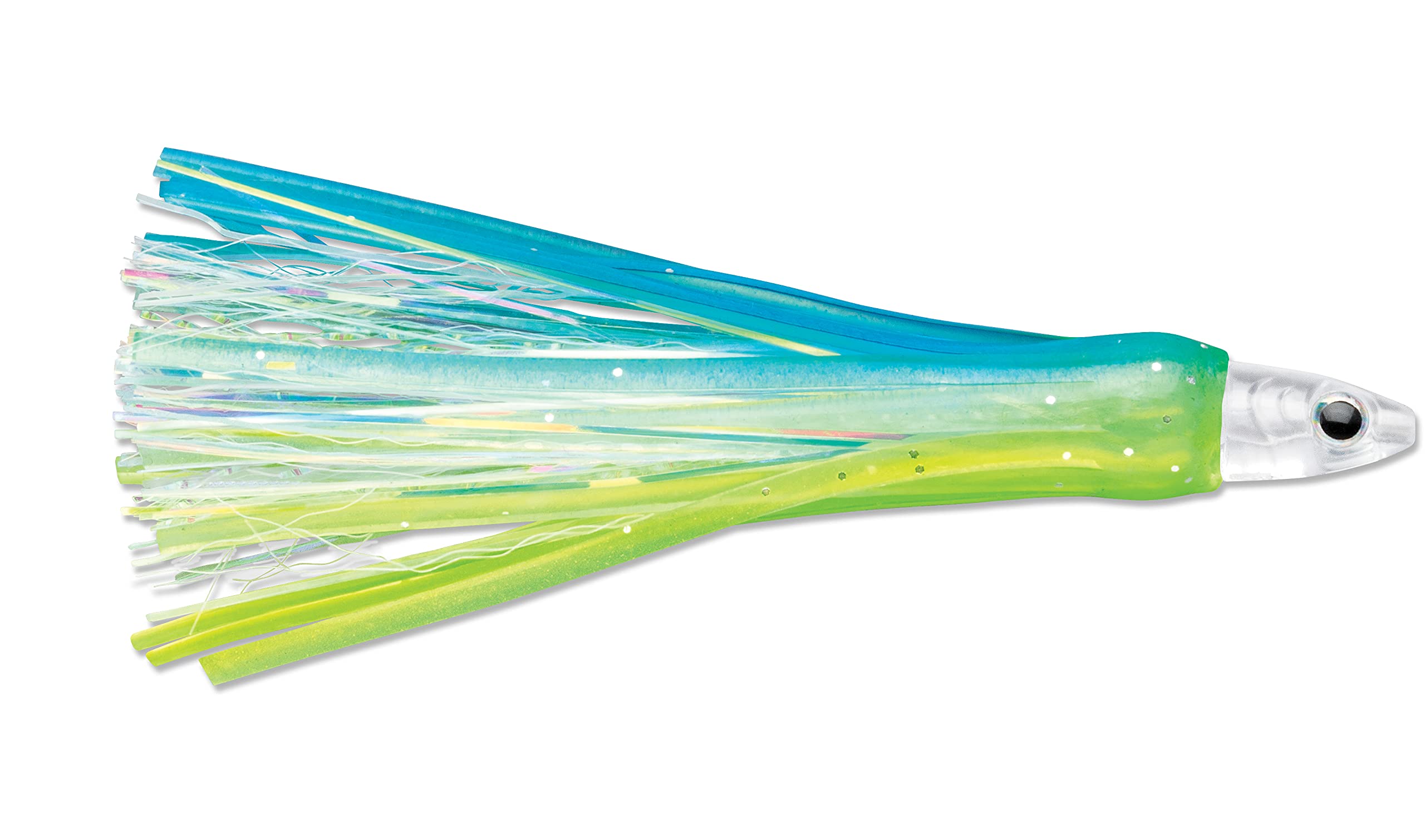 Luhr Jensen Unisex's Everglo Blue Magoo Jensen Flash Fly 2, One size