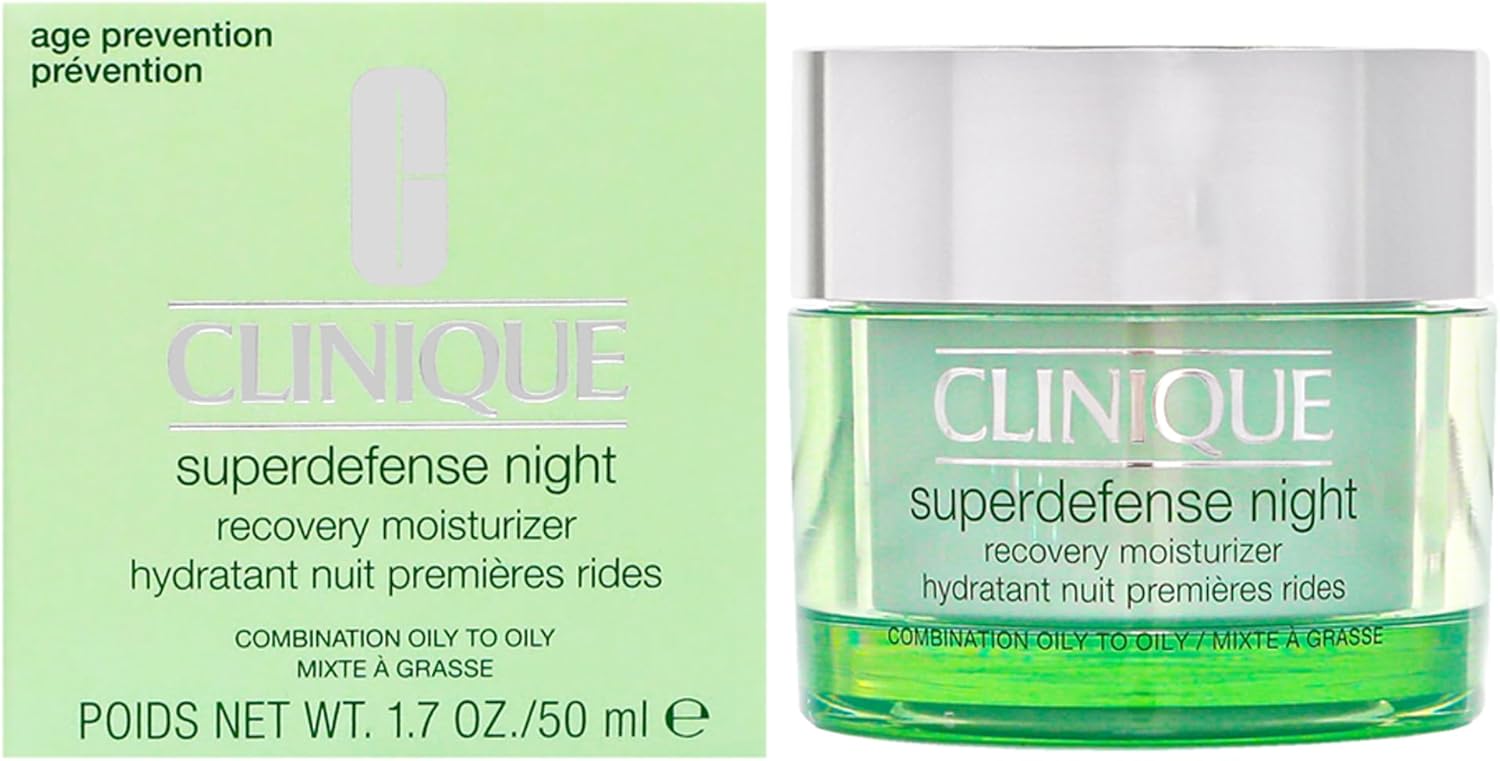 Clinique W-SC-3577 Clinique Superdefense Night Cream, huidtype III-IV – 50 ml,50 ml(1er-pakket),Veelkleurig