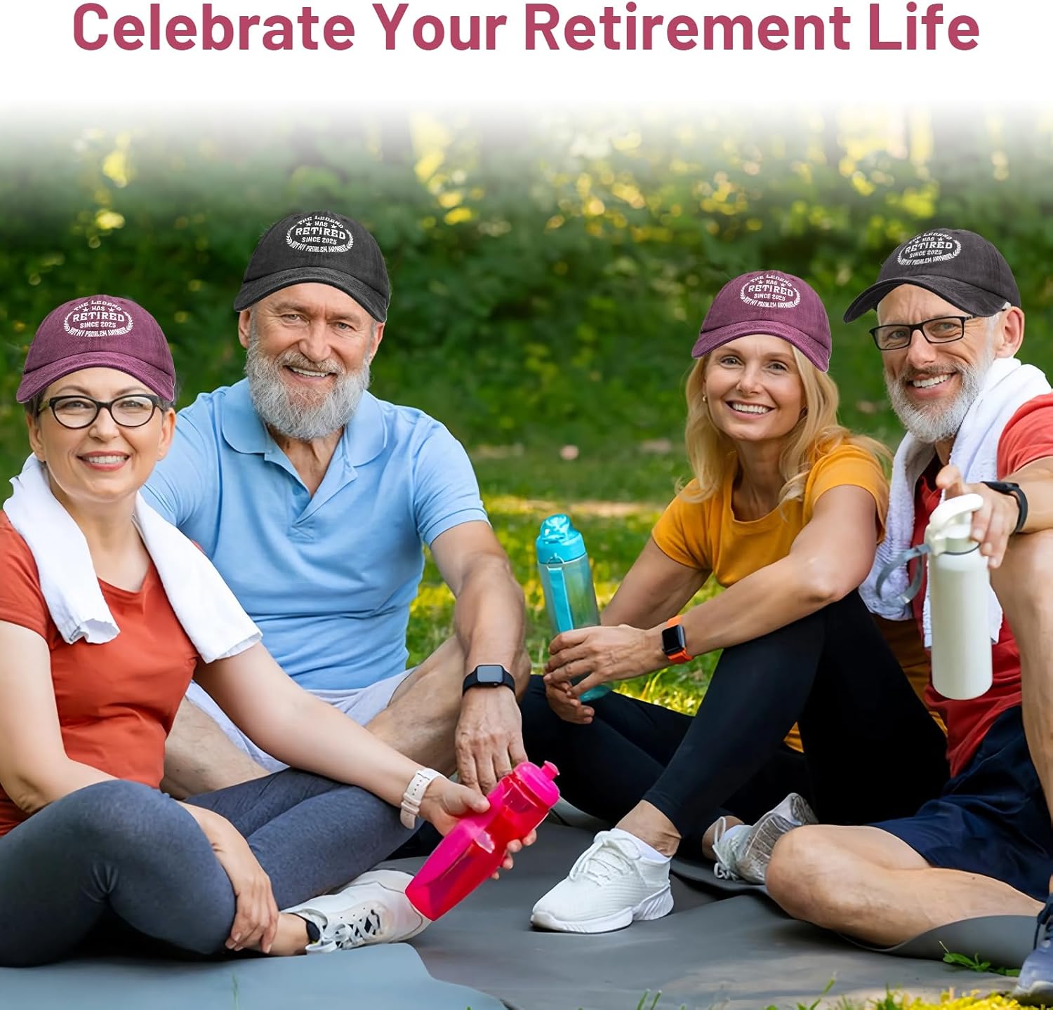 Retirement Gift for Woman, Funny Embroidered Hat for Friends Coworker, 2025 Personalized Retired Gifts for Women, Adjustable Baseball Cap for Mom Grandma-The Legend Has Retired Not My Problem Anymore - Image 6