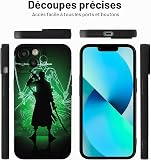 PBNDJVG 4 Pièces Coque pour Samsung A52 4G 5G/A52s 5G 6.5'', Animé Luffy Zoro Gear 5 Sun God Nika avec Protection Caméra Etui Housse de Anti-Drop TPU Silicone Mince Anti-Rayures Antichoc Case - 2