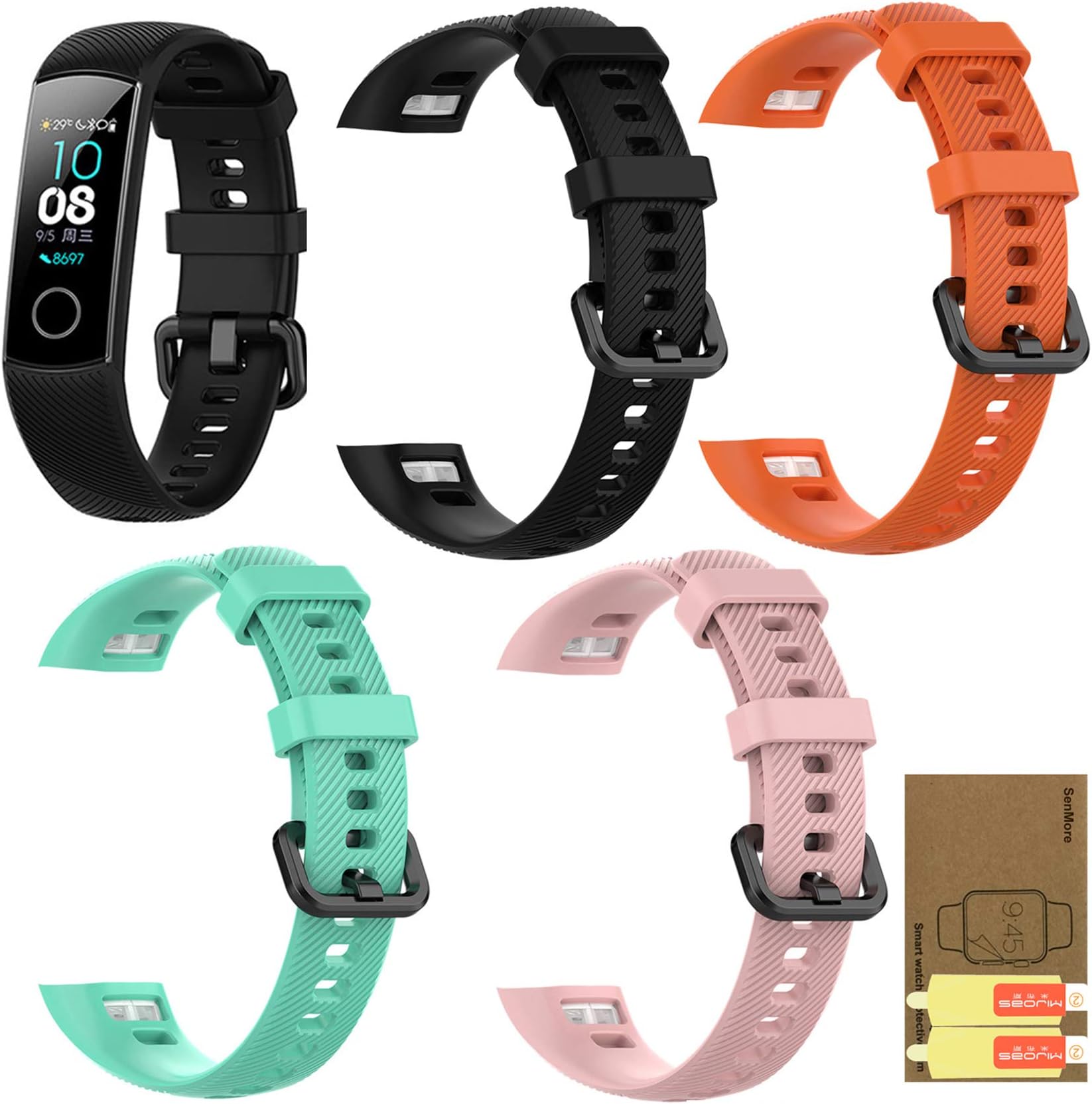 SenMore Bracelet for Honor Band 4 Honor Band 5 Sport Universal Strap Strap for Honor Band 4 Honor Band 5
