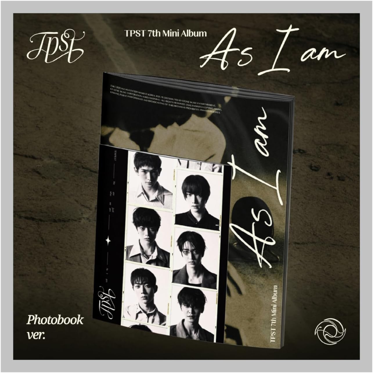 TEMPEST As I am 7th Mini Album with Tracking Sealed (2 Version Set:Photobook+Jewel)