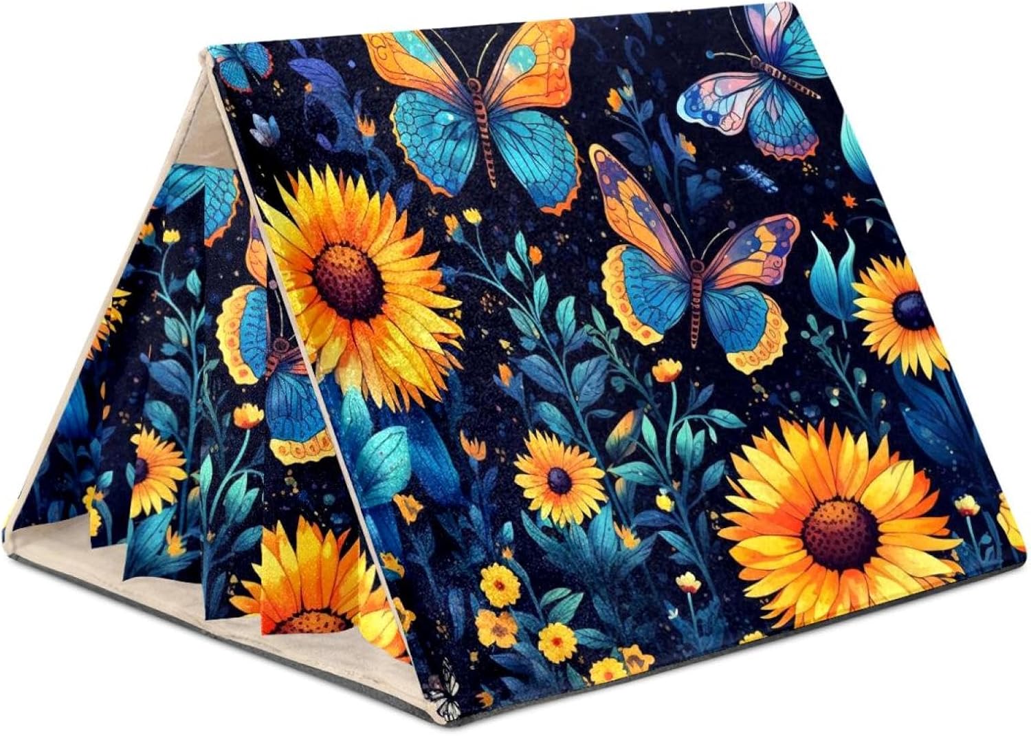 MAgiLL Guinea Pig Bed, Comfortable Hamster House, Hiding Place for Small pet Animals, Folding Bed nest, Suitable for Short Rabbits, Rabbits, Ferrets, mice, Hedgehogs, Chinchillas