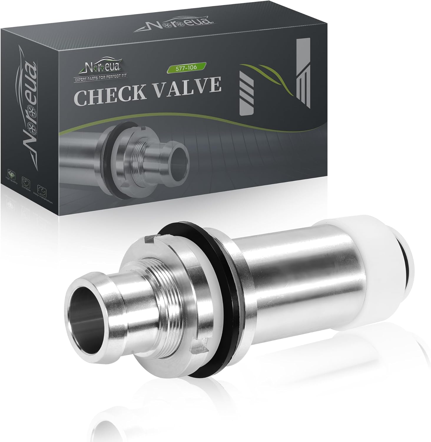 Fuel Filler Neck Inlet Check Valve Compatible with Chevy SSR 2003-2004, Chevrolet Trailblazer & GMC Envoy 2002-2004 – Durable, Leak-Proof, Easy Install Replacement Number #577-106