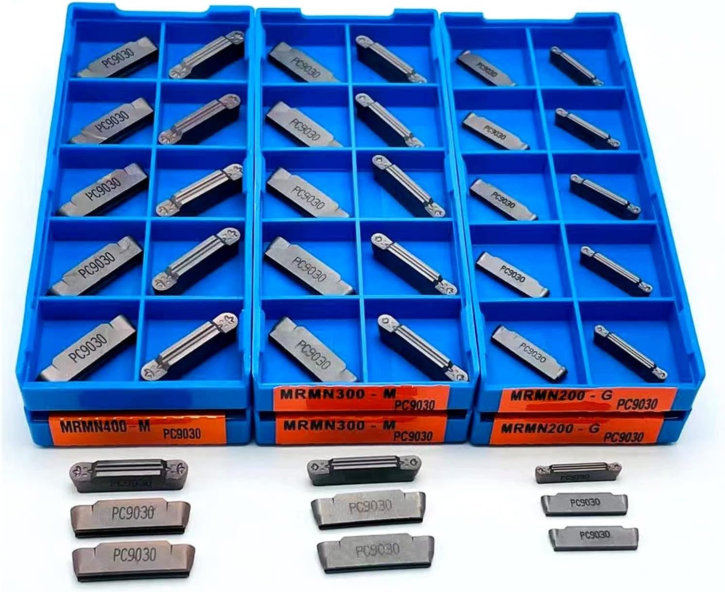 Hardware Milling Cutter Grooving Tool MRMN300 MRMN200 MRMN400 PC9030 Carbide Inserts For Machining Arc Grooves Turning Inserts Grooving Turning Tools