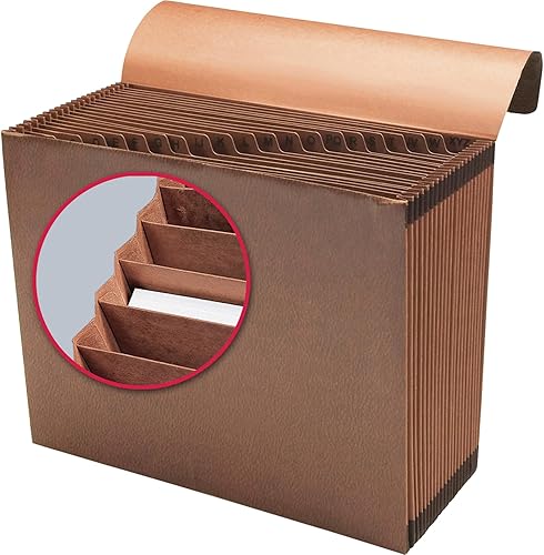 Miniatura 4 de Smead Clasificadora de archivos imitación cuero