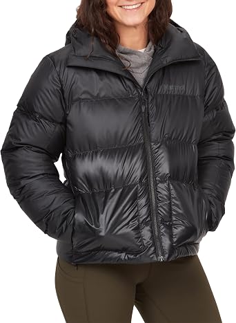 MARMOT Womens Womens Guides Down Puffer Jacket With Hood, 700-fill Insulated