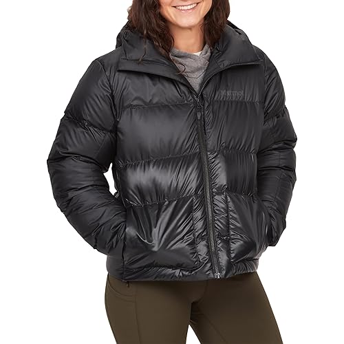 MARMOT Women's Guides Down Puffer Jacket with Hood, 700-fill Insulated