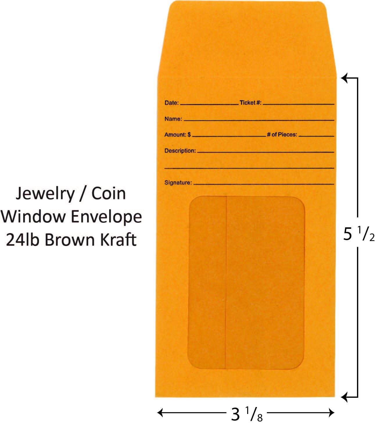 Window Envelopes Pack of 1000.