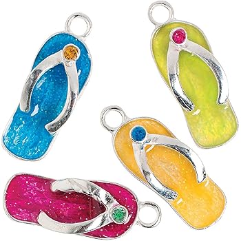 flip flop charms bulk