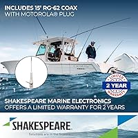 Vista 4 de Shakespeare 4351 Antena AM/FM clásica de 3