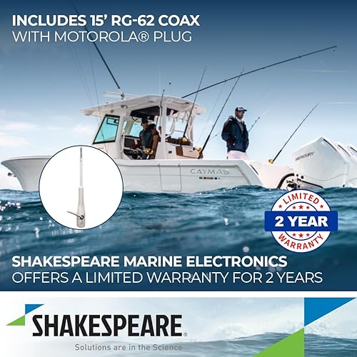 Miniatura 4 de Shakespeare 4351 Antena AM/FM clásica de 3'