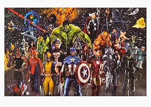 PENTAMARK 35 Piece Jigsaw Puzzle for Kids, Educational and Brain Booster Puzzle Toy for Toddlers Age 3 Years & Above, Early Learning Brain Development Game - 18 x 12 inch (Marvel's Avengers)