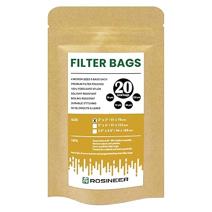 Rosineer Premium Nylon Filter Bags Combo, 2