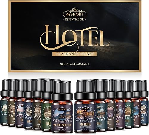Set Huiles Parfumées Hôtel 14x5ML AESHORY