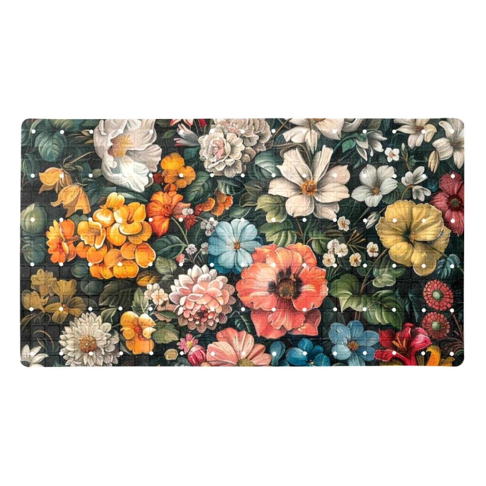 Tapis de bain antidérapant vintage pour sécuriser la douche des enfants