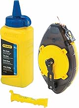 Stanley 47-464 PowerWinder - Caja de tiza (3 unidades, 30,5 m), color azul