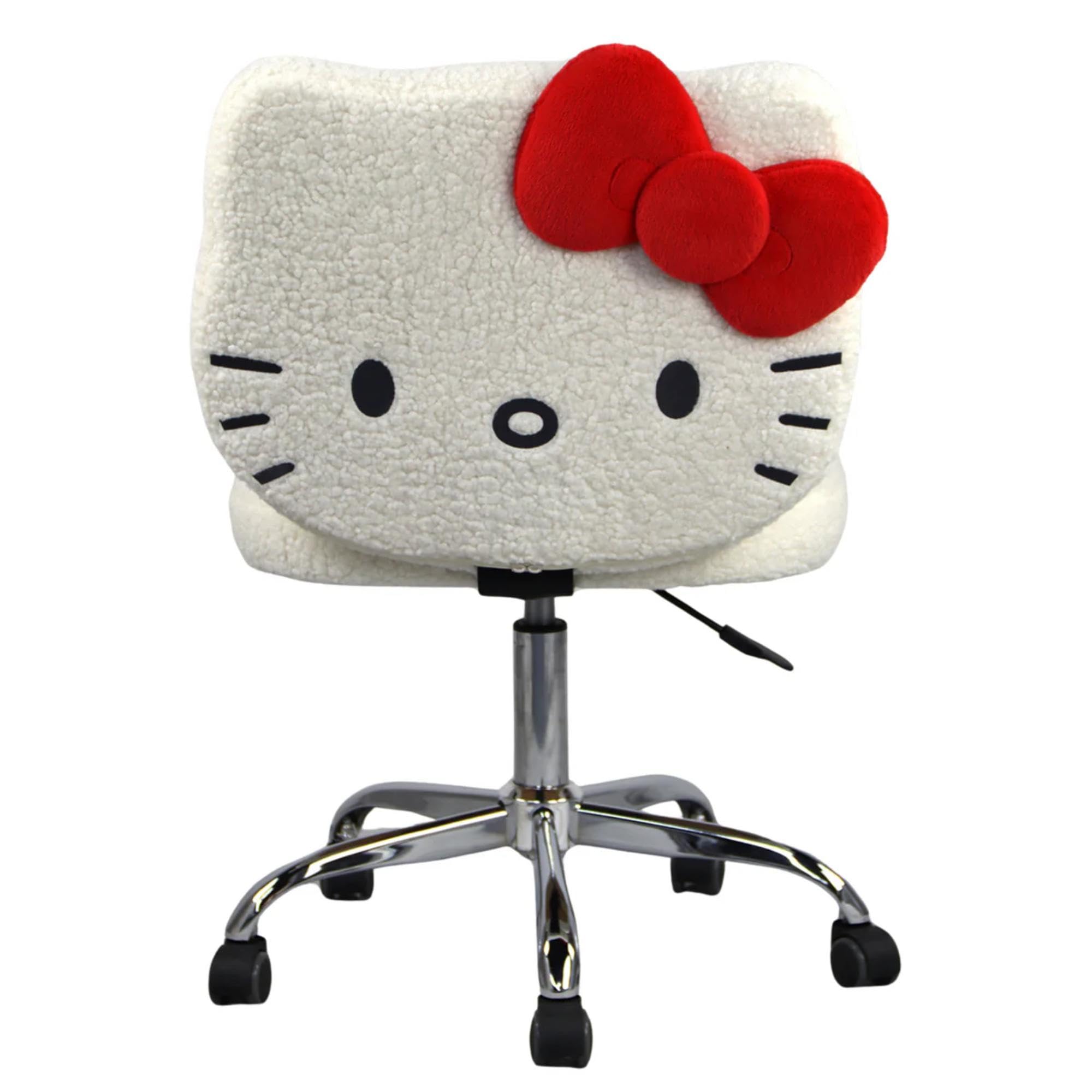 Chair Makeover Sherpa Office Chair Cover Vanity Hello Kitty Sherpa - Main Image
