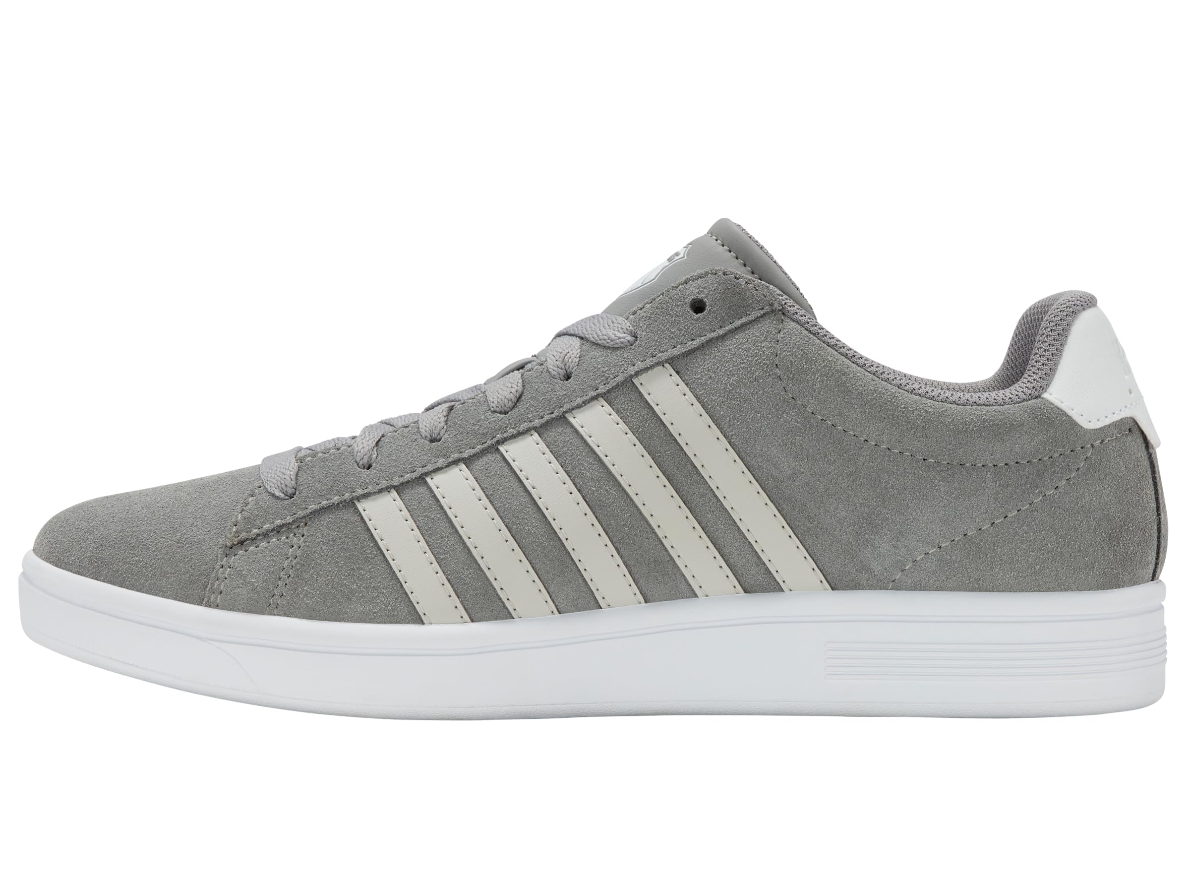 K-Swiss Court Tiebreak II SDE Herren Leder Sneaker Schuhe 09492-029 grau | Der Court Tiebreak II SDE erhält ein subtiles Makeover, abgerundeter Zehenkappe und vielseitigem Style.