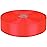 Baocuan Satin Ribbon 50 Yards Solid Fabric Ribbons Roll for Wedding Invitations, Bridal Bouquets, Sewing, Party Decorations, Gift Wrapping and More (Orange red, 1 inch)