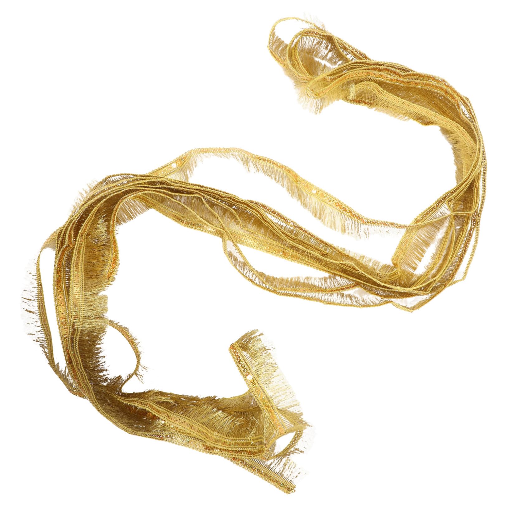 Sponsored Ad – Golden Glitter Tassel Fringe Trim for Latin Dance Dress, Costume Party, Stage Performance, Diy Sewing Decor, 10 Meters