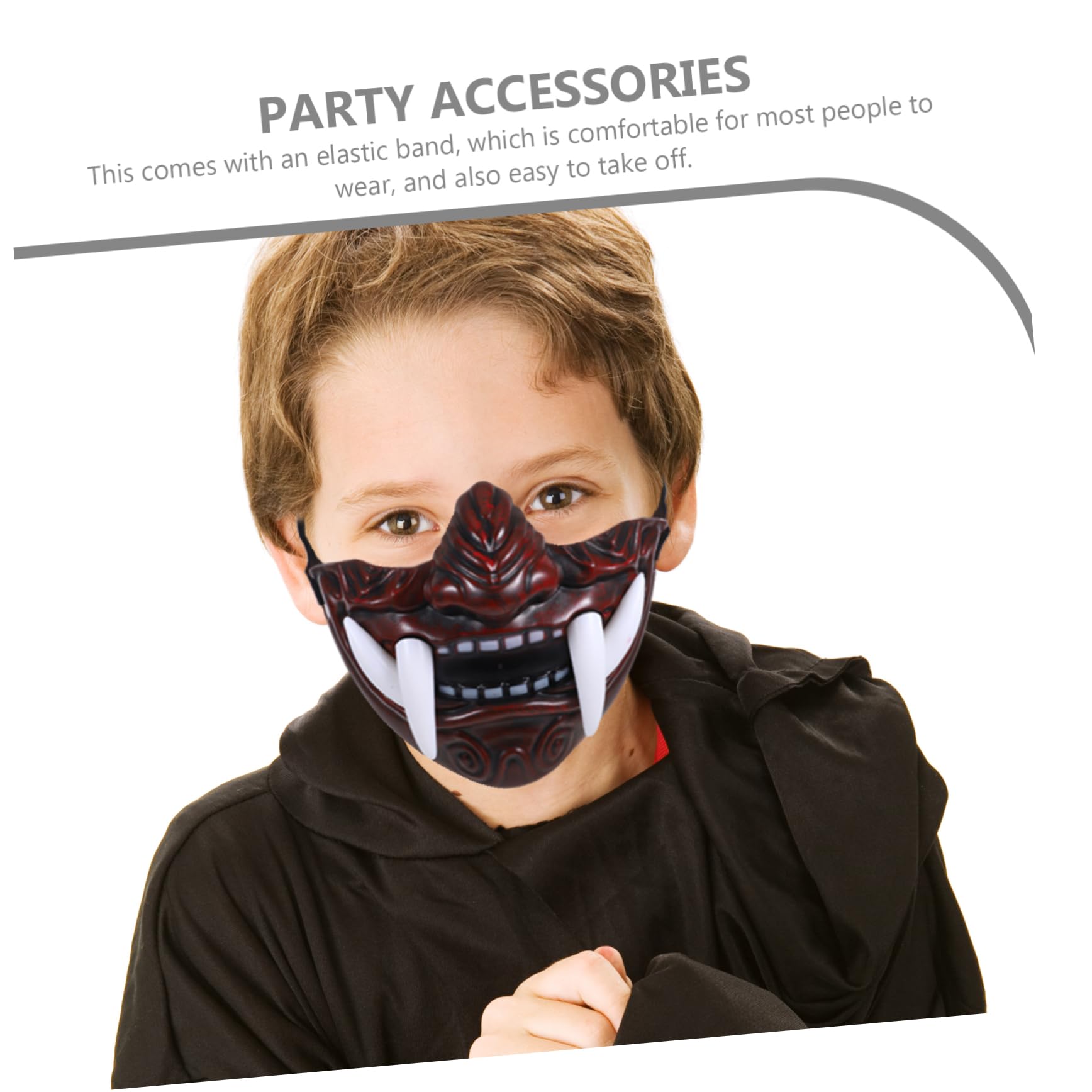 ibasenice maschera del mostro cosplay maschera bende per giochi di società creativa per feste per spettacoli teatrali puntello di costume cosplay