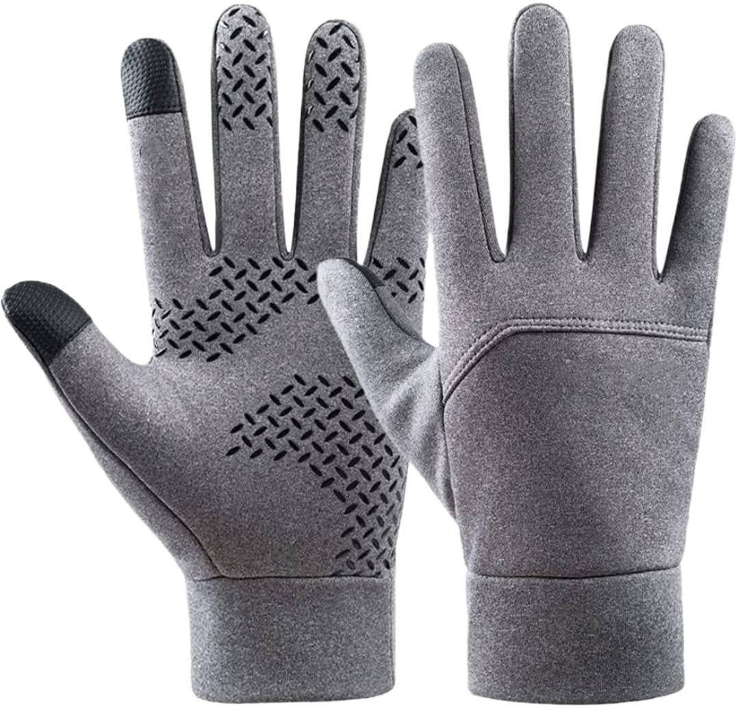 Gants de Cyclisme Gants De Sport Et Gants D'équitation De Ski d'alpinisme Antidérapants À Écran Tactile Chaud en Velours Gant Velo (Color : A, Size : XXL)