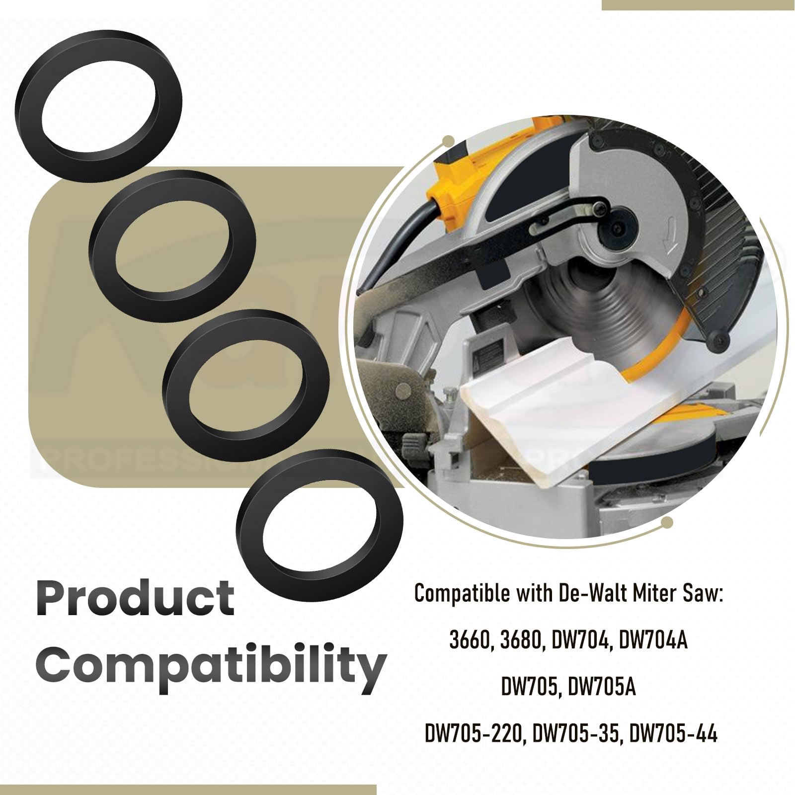 DeWalt Miter Saw Blade Adapter - Universal Fit -6